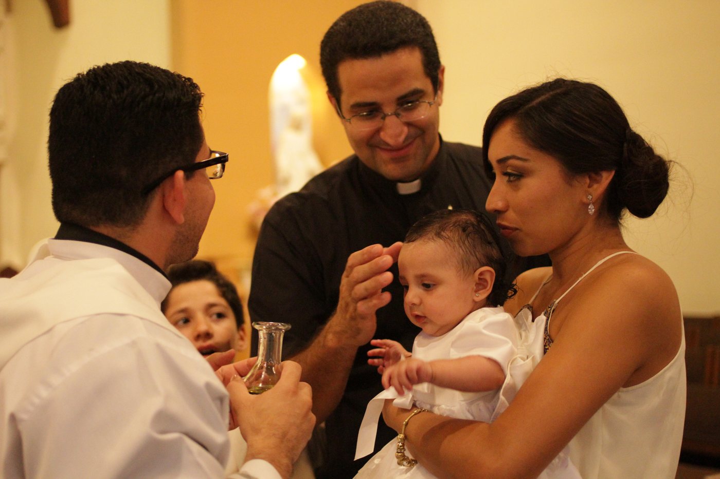 Goldenlane Studios baptism photography moment